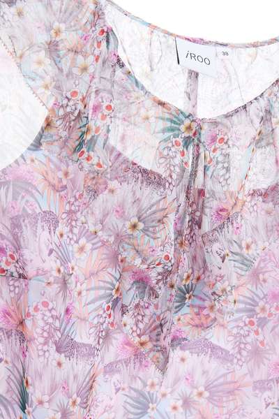 Elegant floral design top