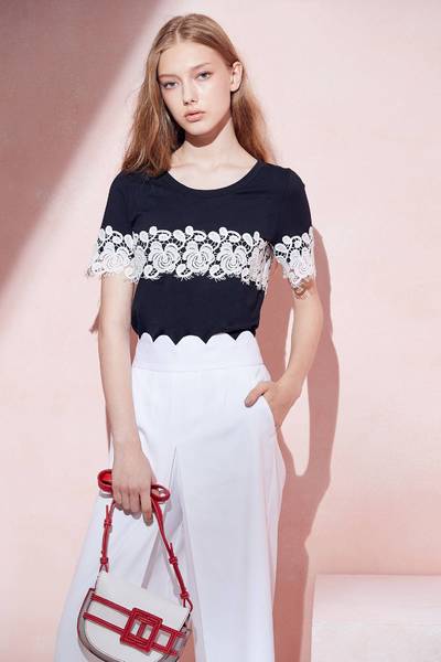 Romantic lace top