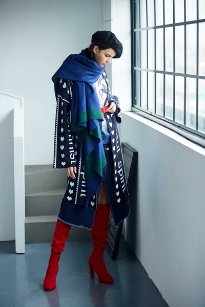 Alphabet coat