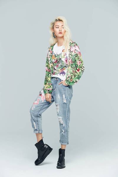 Evergreen design coat