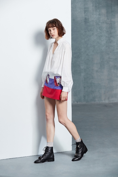 Elegant fashion long-sleeved top