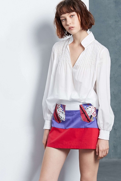 Elegant fashion long-sleeved top