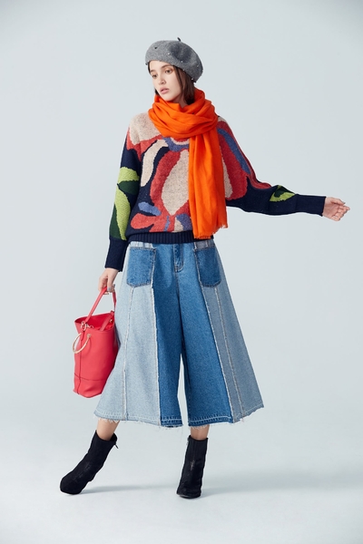 Basic knit scarf