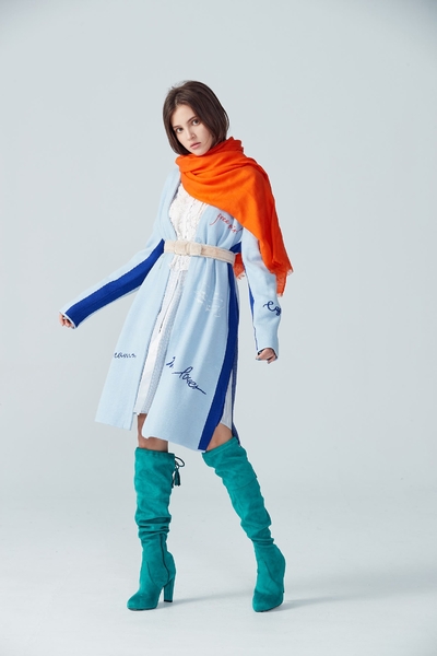 Basic knit scarf