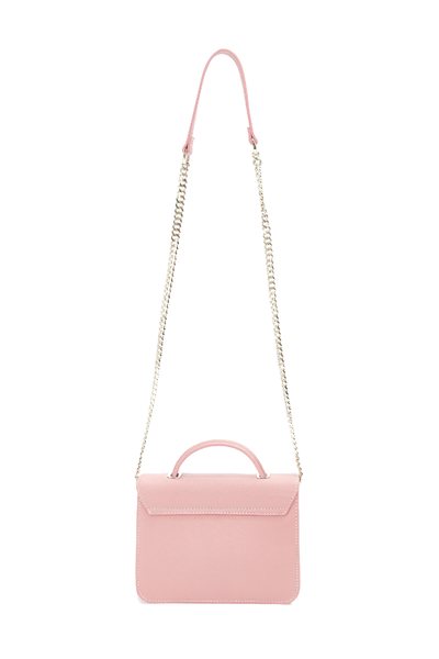 Elegant metal chain shoulder bag