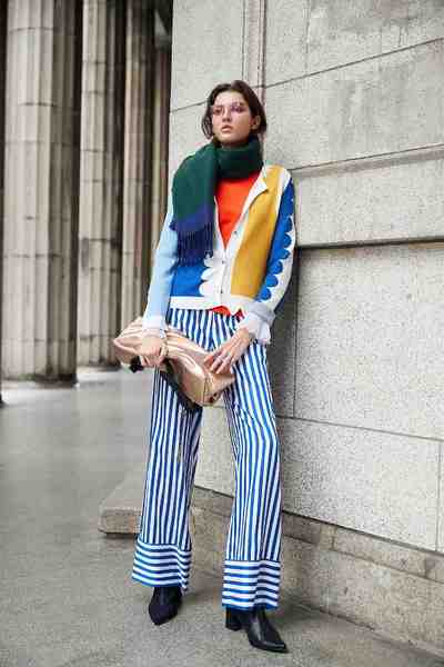 Color matching scarf