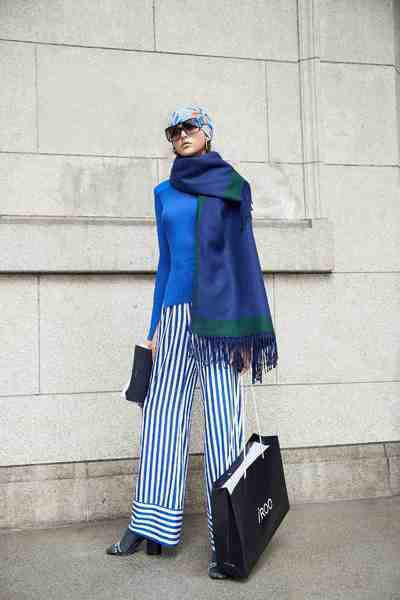 Color matching scarf