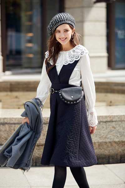 Knitted fashion beret