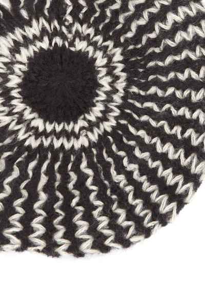 Knitted fashion beret