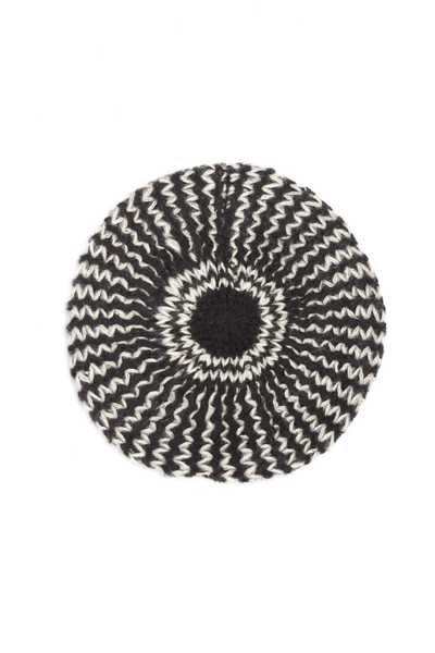 Knitted fashion beret