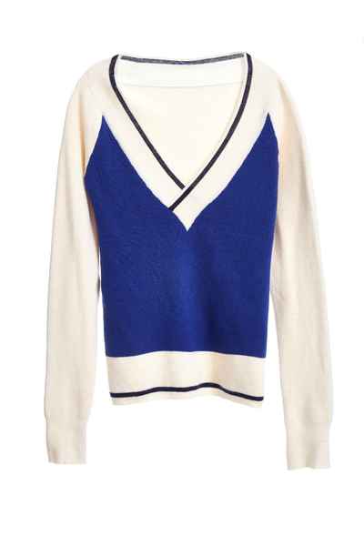 V-neck classic top