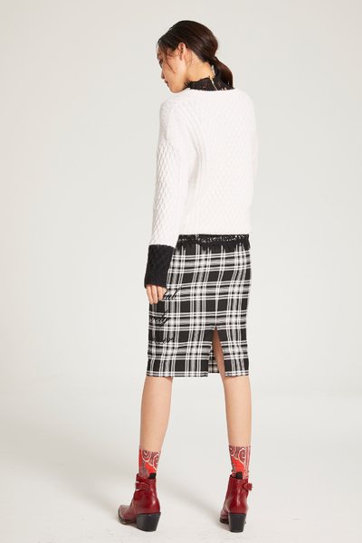 Heart pattern classic top